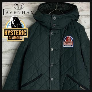 ヒステリックグラマー(HYSTERIC GLAMOUR)の【限定コラボ】ヒステリックグラマー　ラベンハム　キルティングジャケット　入手困難(ブルゾン)