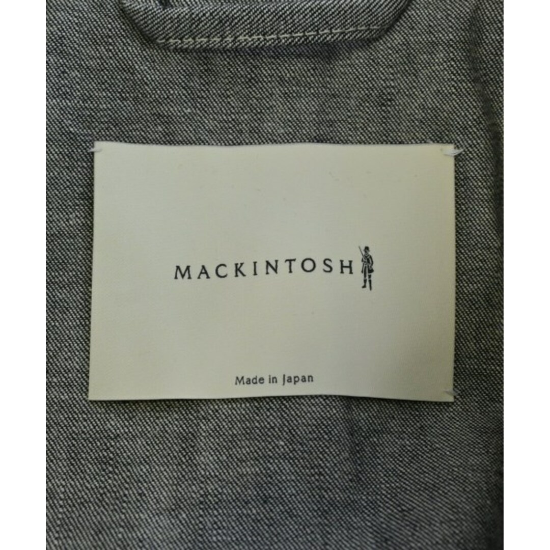 MACKINTOSH マッキントッシュ ステンカラーコート 34(XS位) 黒 2