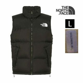 ノースフェイス(THE NORTH FACE) ダウンベスト(メンズ)(ブラック/黒色