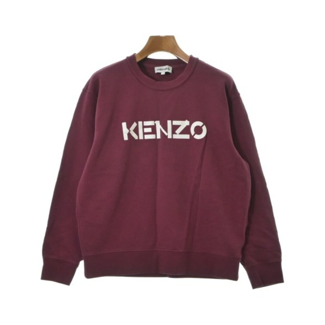 KENZO ケンゾー スウェット L エンジ 【古着】-