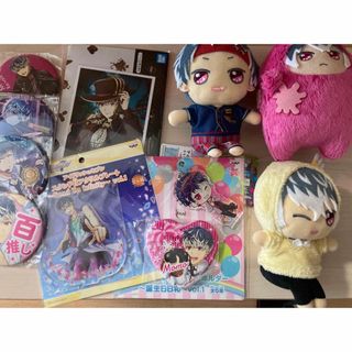 アイナナ ワルモフ きらどる ぬいぐるみ 缶バッジ 百 アクリル