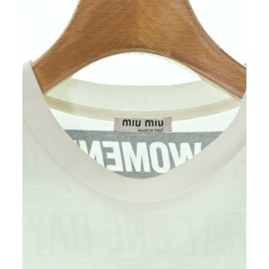 miumiu - Miu Miu ミュウミュウ Tシャツ・カットソー S 白 【古着