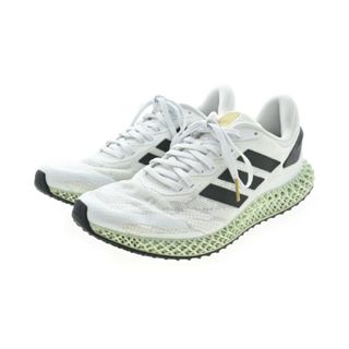 アディダス(adidas)のadidas アディダス スニーカー 26.5cm 白x黒 【古着】【中古】(スニーカー)