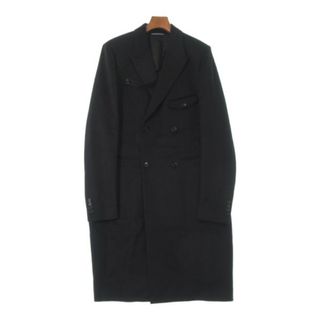 幻 09 美品 ディオール オム コート ツイード ラップ dior homme