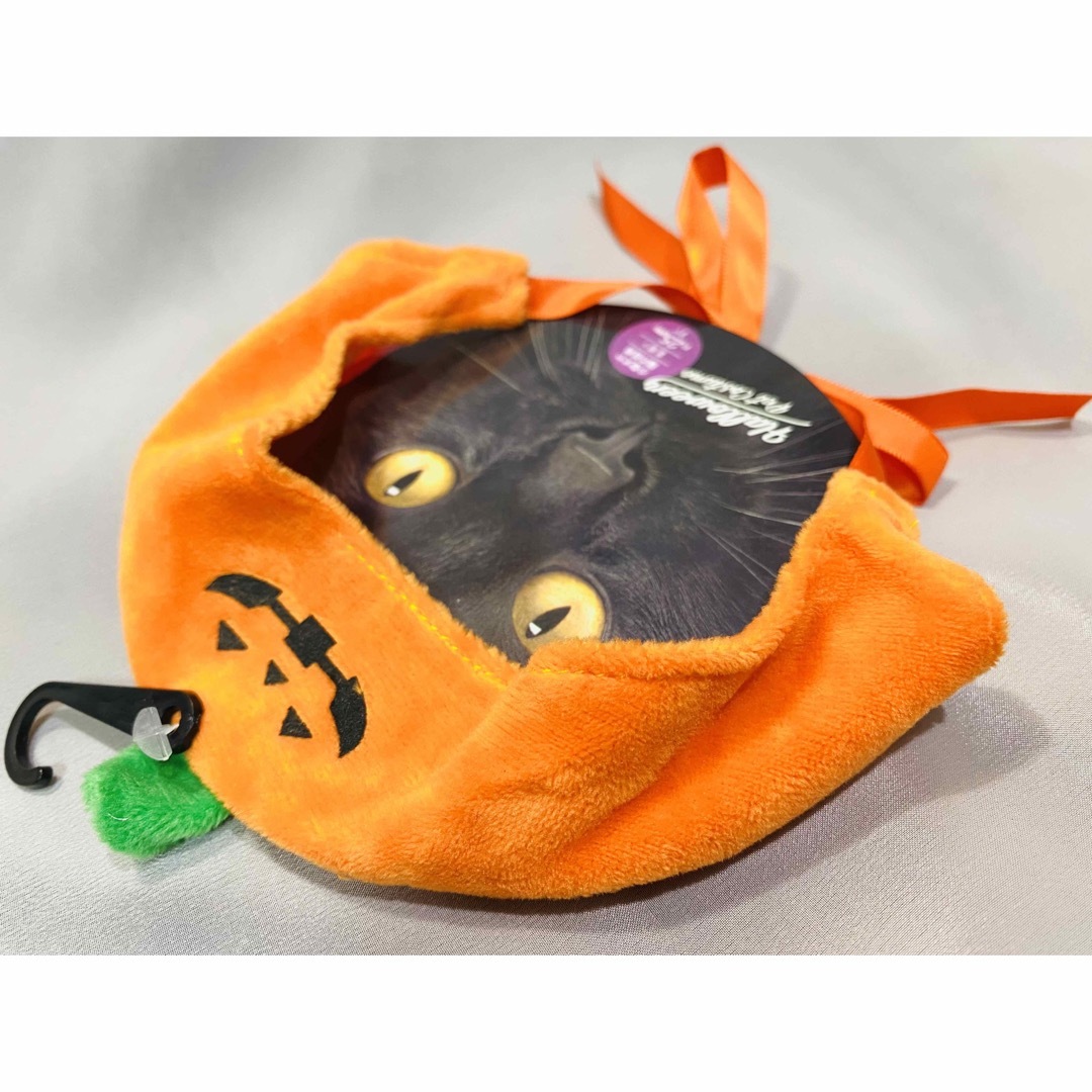 2点セット 猫/仔犬用 ハロウィン パンプキンとツノ フード コスプレ 衣装 その他のペット用品(猫)の商品写真