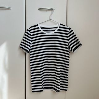 ムジルシリョウヒン(MUJI (無印良品))の無印良品 ボーダーTシャツ(Tシャツ(半袖/袖なし))