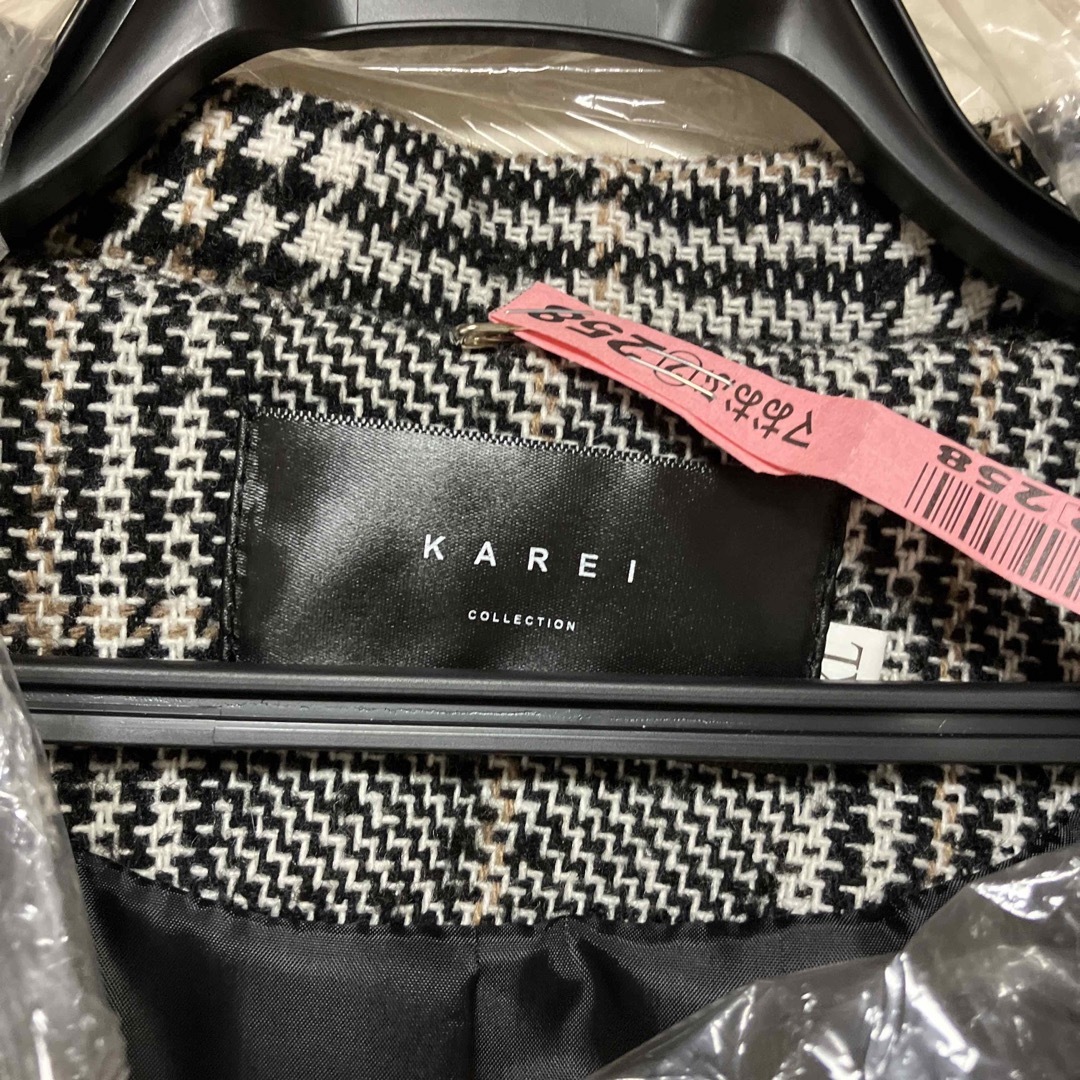 karei(カレイ)の冬　ハーフコートKAＲE I レディースのジャケット/アウター(ダウンコート)の商品写真