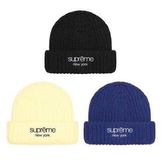 シュプリーム(Supreme)の新品 22aw Supreme Ribbed Beanie シュプリーム(ニット帽/ビーニー)