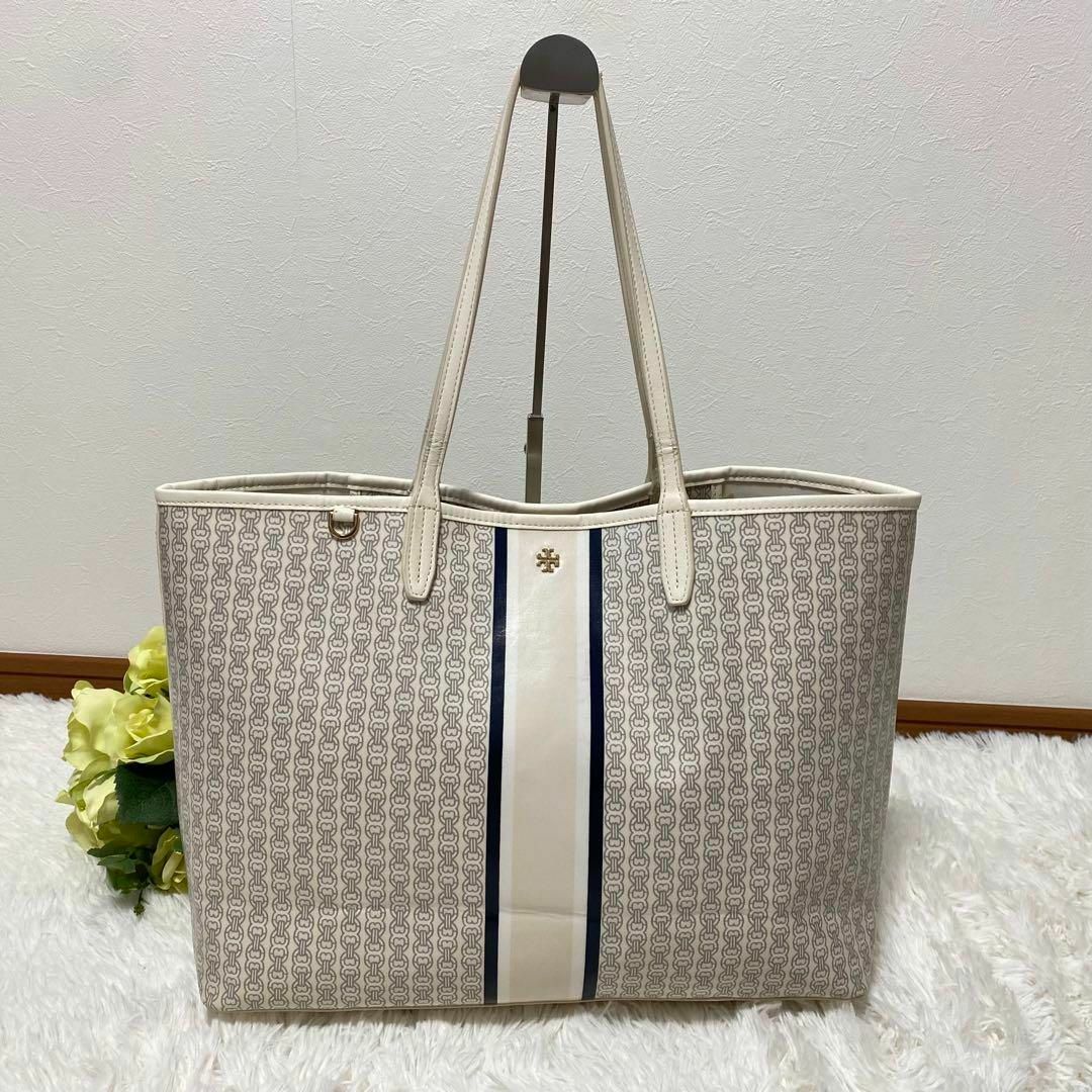 Tory Burch - トリーバーチ トートバッグ ジェミニリンク 肩掛け 総柄