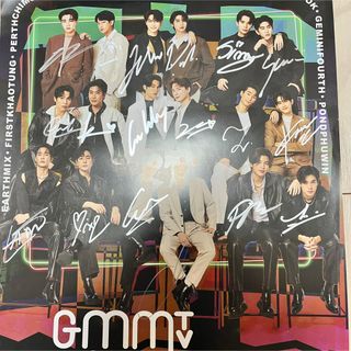 gmmtv fan fest 2023 サイン入りポスターの通販 by ♡♡♡｜ラクマ