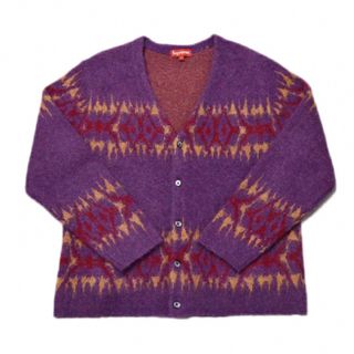 人気✨ Supreme ニット カーディガン L ボーダー ブラウン系- 人気✨ Supreme ニット カーディガン L ボーダー ブラウン系
