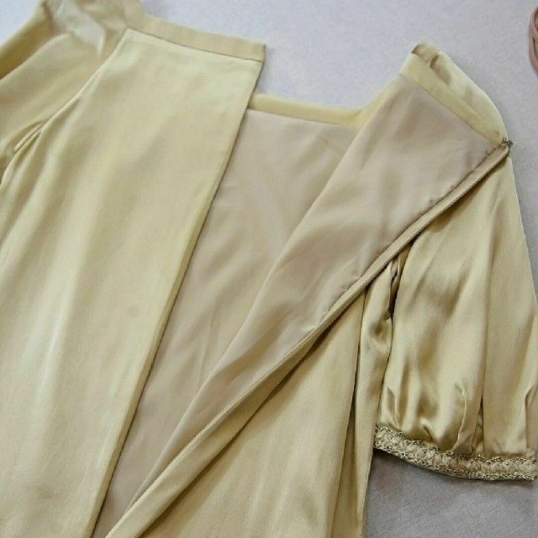 【新品・タグ付き】ANTEPRIMA 光沢 ロング ワンピース ドレス シルク 4