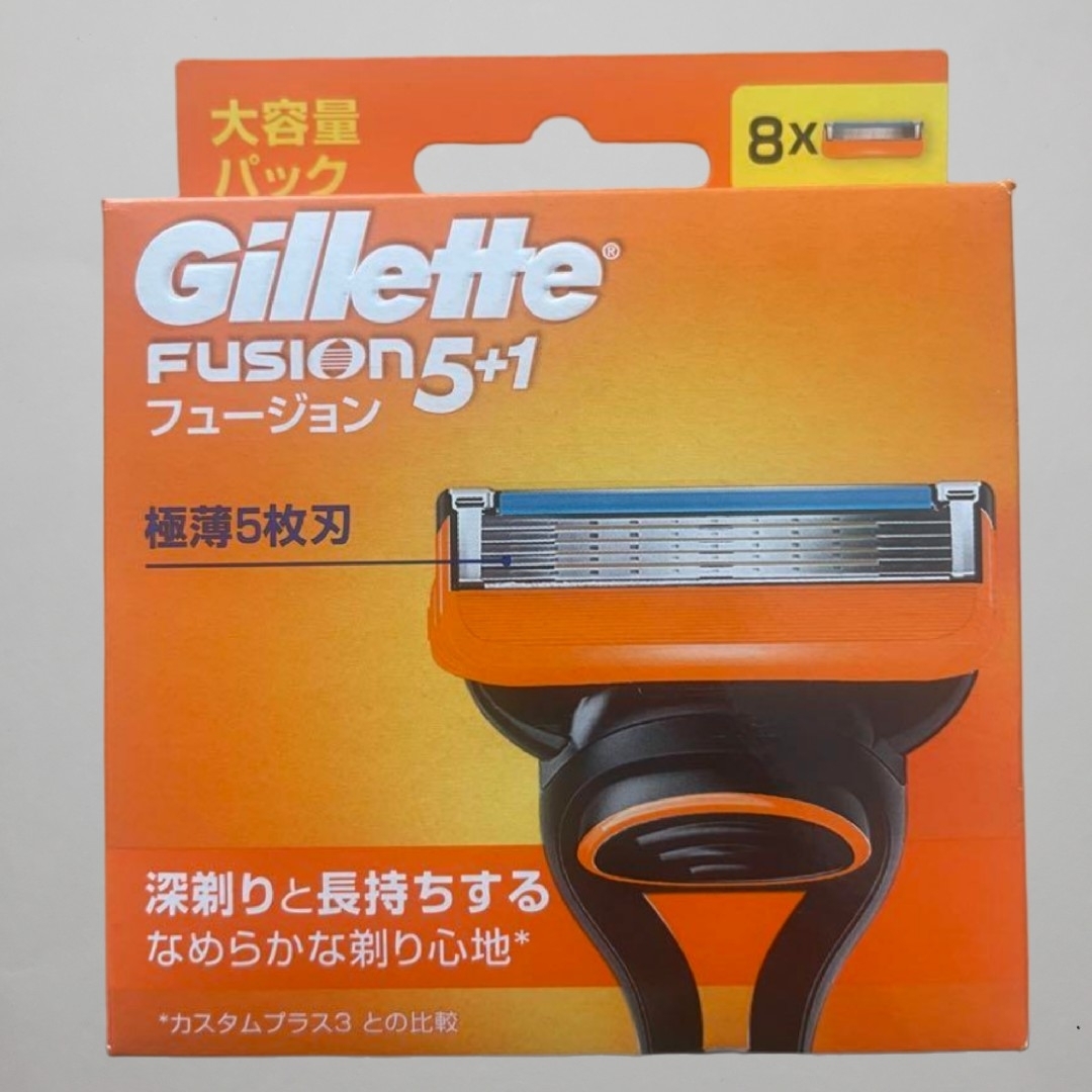 Gillette - ジレット フュージョン 替刃 8個セットの通販 by にも's ... ジレット フュージョン 替刃