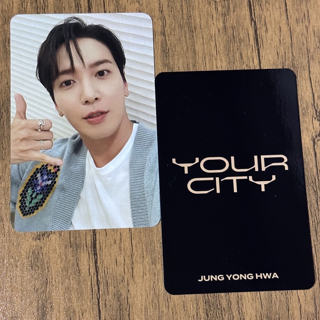 ジョン・ヨンファ　Your City CD 封入特典　。