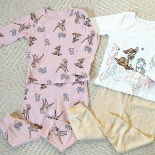 ディズニー(Disney)のお値下☆Primark Disney バンビ とんすけ パジャマ2P(パジャマ)