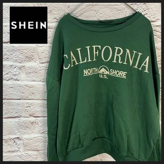 SHEIN トレーナー　ロゴT メンズ　レディース　[ L ](トレーナー/スウェット)