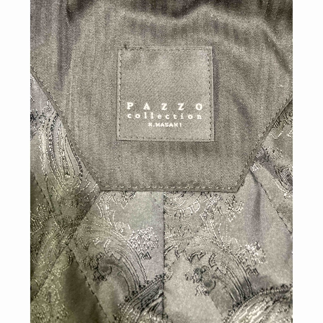 PAZZO(パッゾ)のPAZZO Collection N.MASAKI コート　ビジネス　訳あり美品 メンズのジャケット/アウター(ステンカラーコート)の商品写真