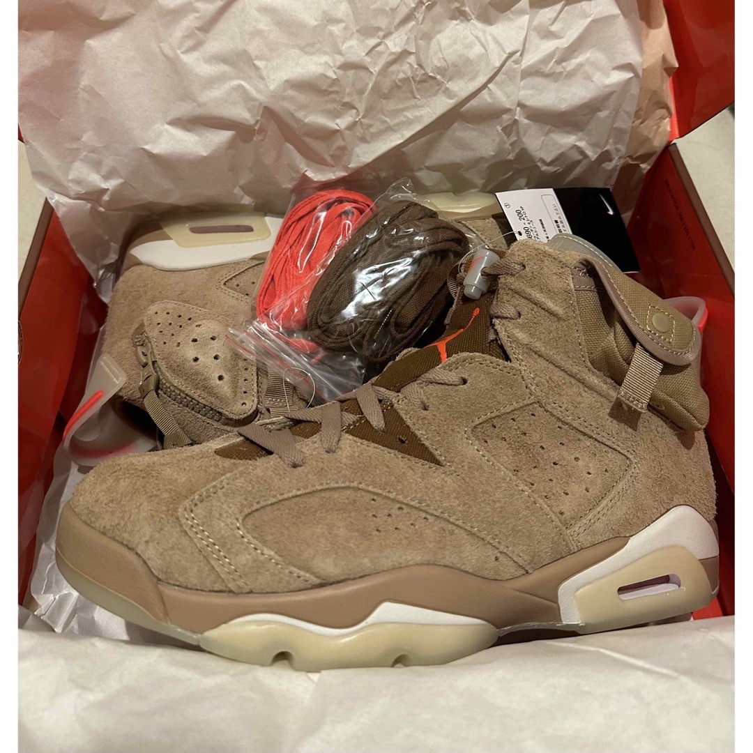 スニーカーTravis Scott × Nike Air Jordan 6  28.5cm