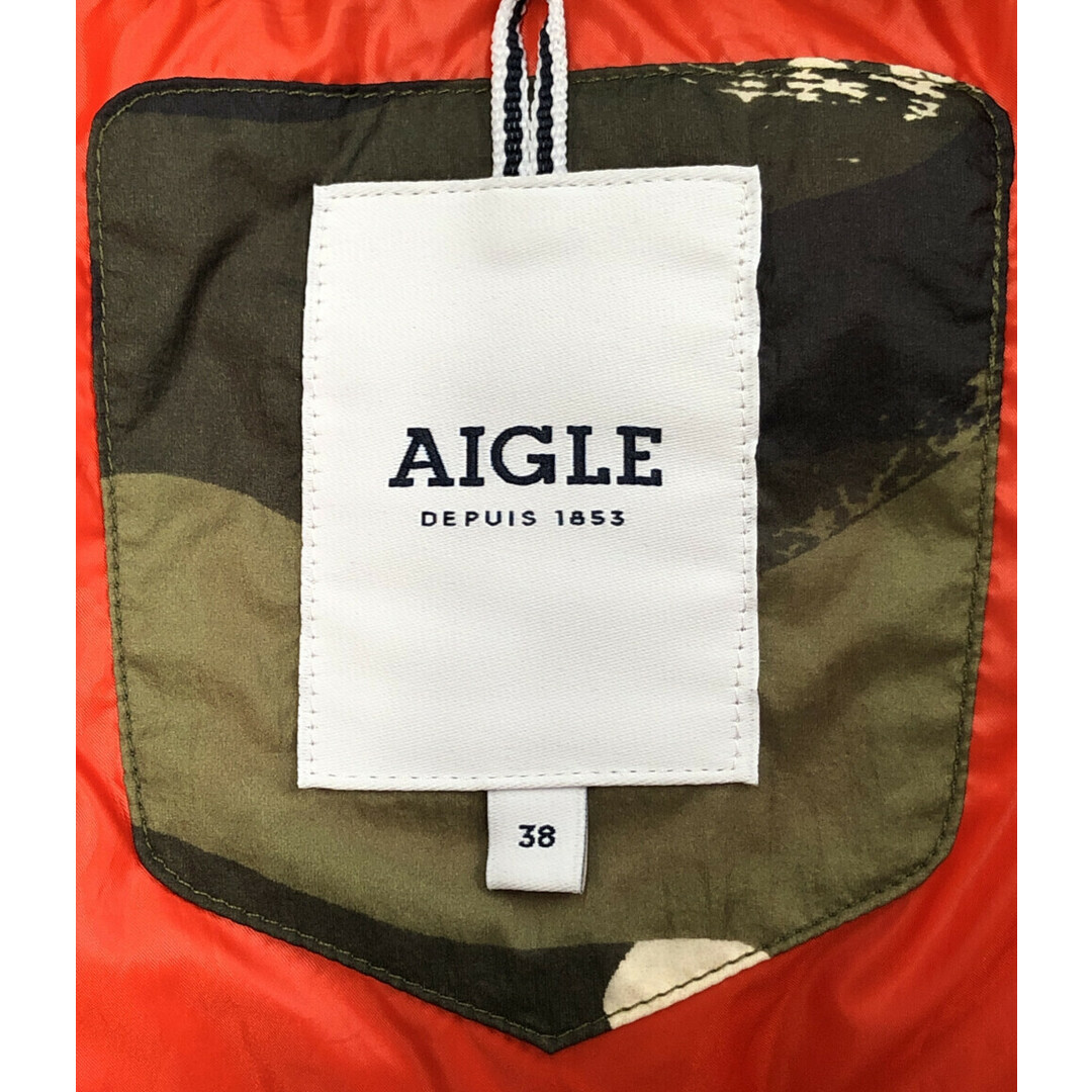 AIGLE - 美品 エーグル AIGLE 撥水 オドペウ ジャケット レディース 38