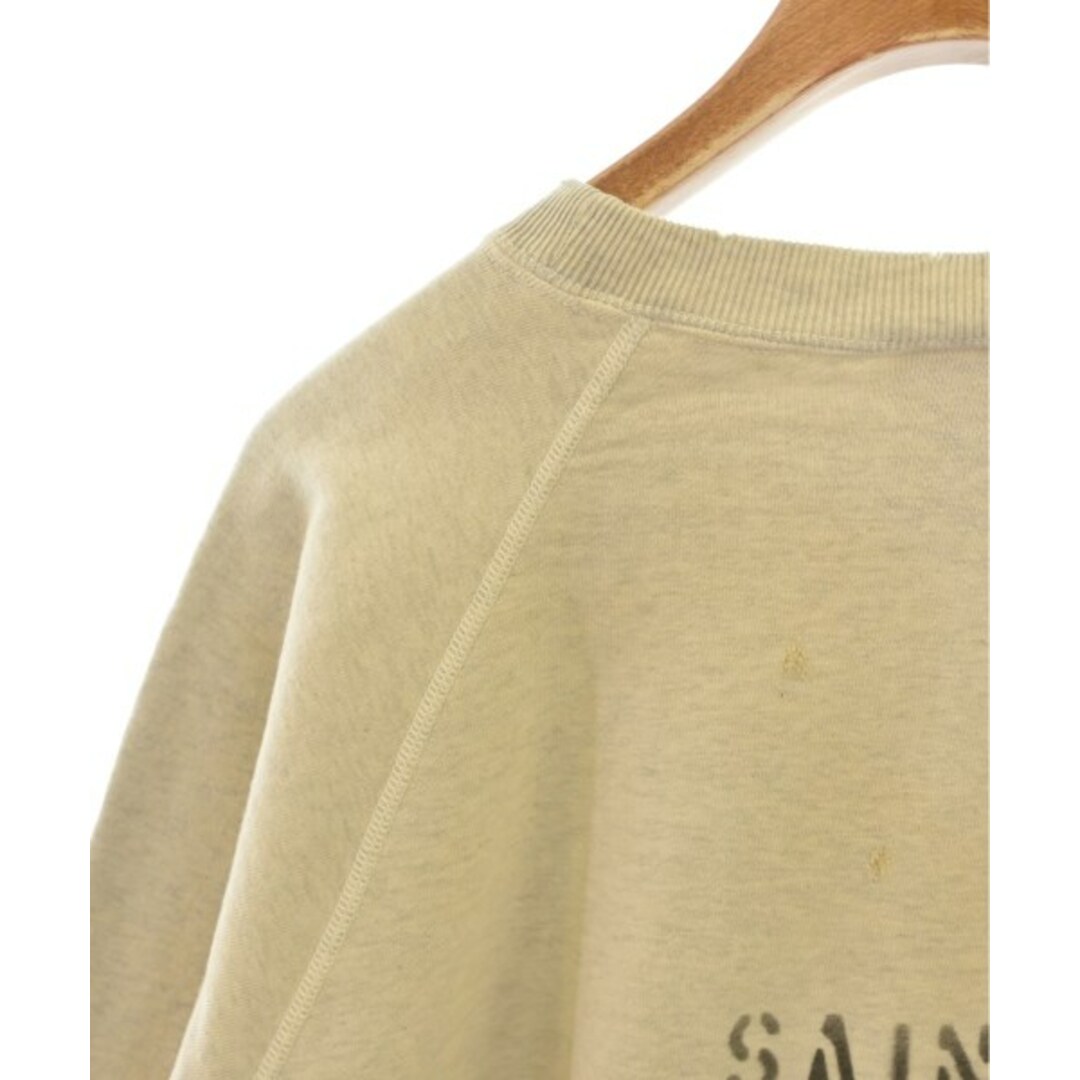 SAINT MICHAEL セントマイケル スウェット XL ベージュ 【古着】【中古】