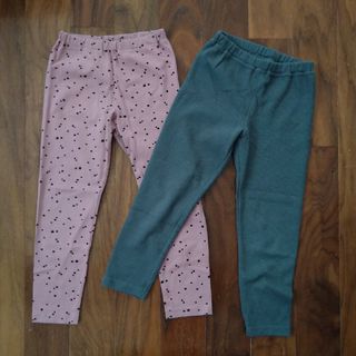 ユニクロ(UNIQLO)の☆ユニクロ☆レギンス2枚セット☆110☆(パンツ/スパッツ)