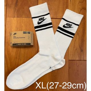 ナイキ(NIKE)の新品　ナイキ　XL(27-29cm)  エッセンシャル　クルーソックス　1足(ソックス)