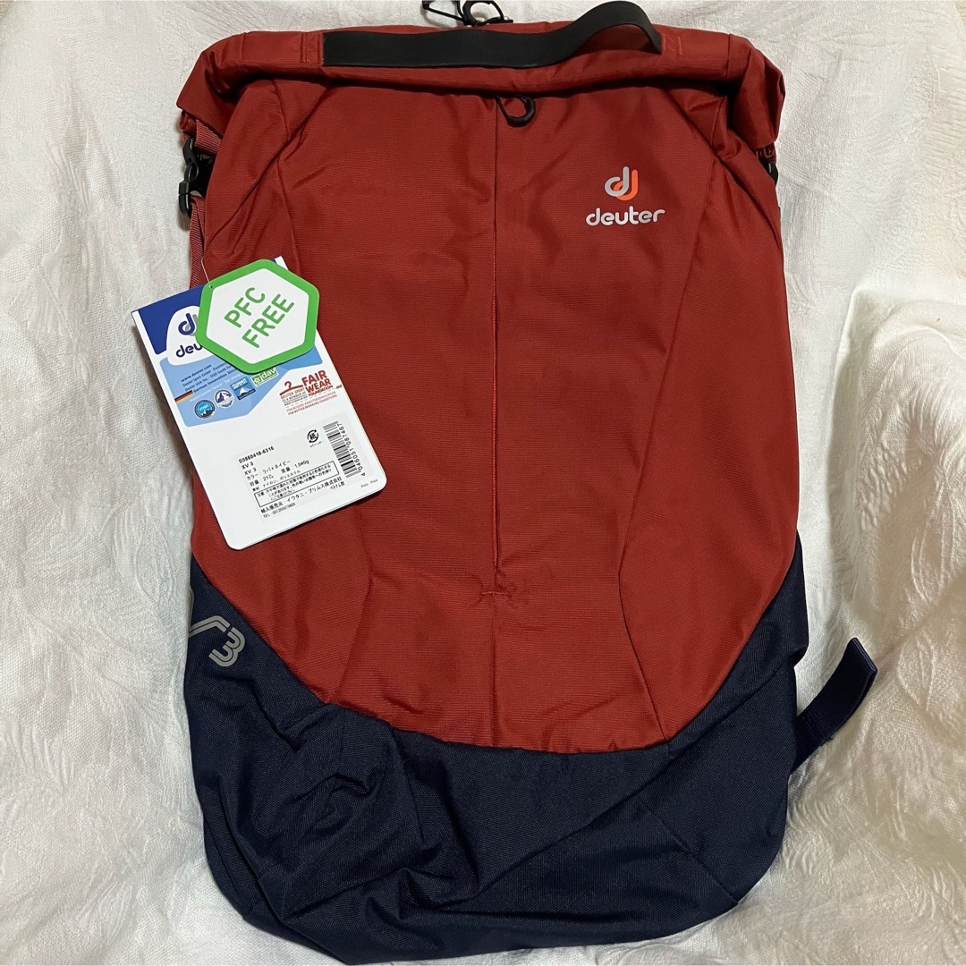 deuter ドイター リュック XV3 D3850418赤紺 21L 新品