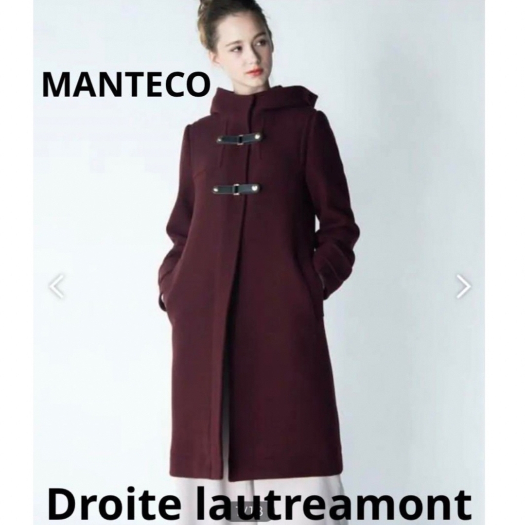 Droite lautreamont(ドロワットロートレアモン)の【完売商品】【MANTECO】ダッフルコート レディースのジャケット/アウター(ダッフルコート)の商品写真