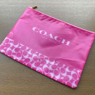 コーチ(COACH)のかんぽ生命ノベルティ　COACHオリジナルポーチ(ノベルティグッズ)