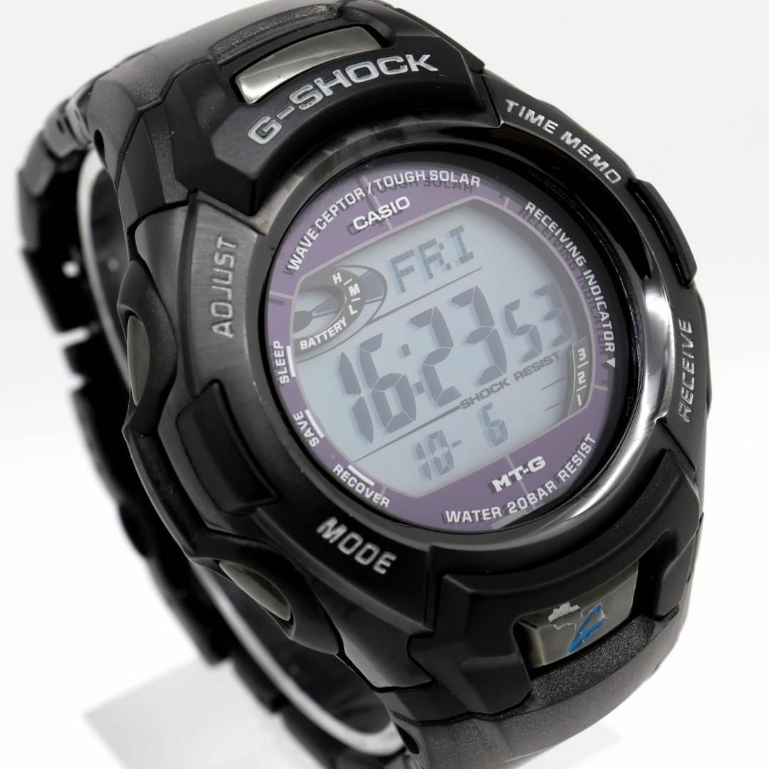 《希少》G-SHOCK 腕時計 ブラック デジタル タフソーラー 電波m