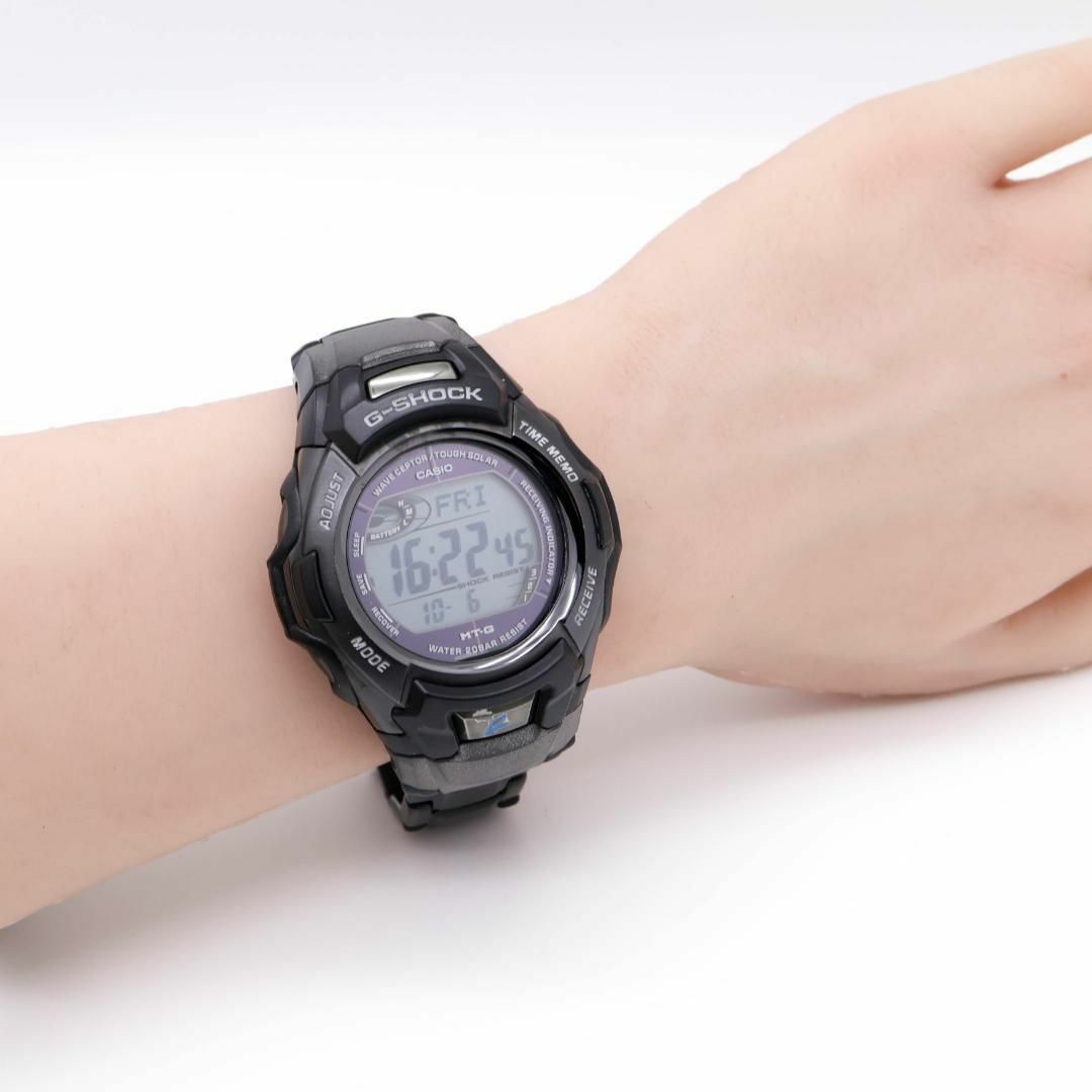 《希少》G-SHOCK 腕時計 ブラック デジタル タフソーラー 電波m 1