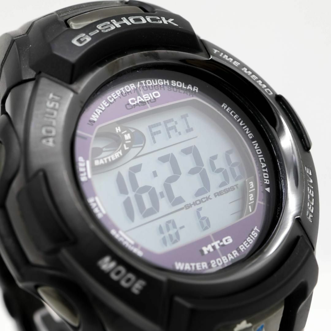 《希少》G-SHOCK 腕時計 ブラック デジタル タフソーラー 電波m 3