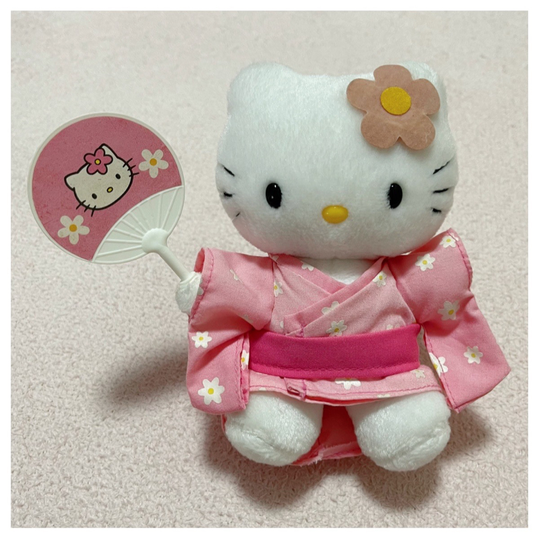 レトロ 激レア ハローキティ 動く 浴衣 お祭り ぬいぐるみ | フリマアプリ ラクマ