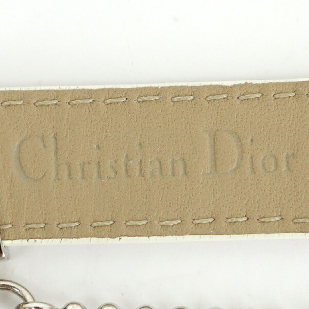 Dior(ディオール)のAランク クリスチャンディオール マリス D78-1093 ホワイトシェル文字盤 クォーツ 腕時計 ステンレススチール ピンク Christian Dior 【中古】 レディースのファッション小物(腕時計)の商品写真