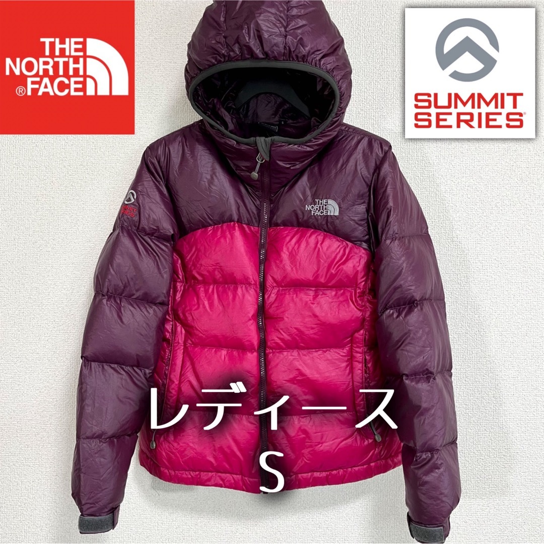 ノースフェイス SUMMIT SERIES ライトダウン パープル レディースM