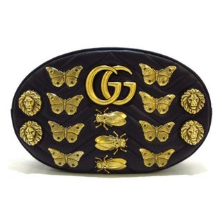 グッチ(Gucci)のグッチ ウエストポーチ美品  GGマーモント(ボディバッグ/ウエストポーチ)