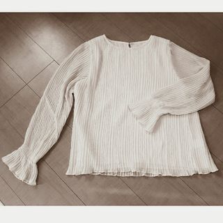 ナチュラルクチュール(natural couture)のnatural couture キャンディスリーブプリーツブラウス(シャツ/ブラウス(半袖/袖なし))