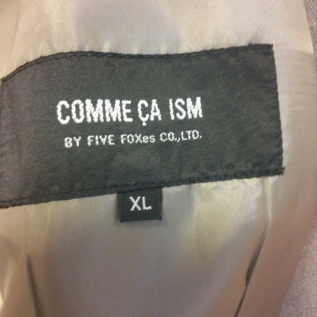 COMME CA ISM(コムサイズム)のコムサイズム COMME CA ISMコート 美品 丸ボタン大人可愛い レディースのジャケット/アウター(その他)の商品写真