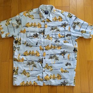 STUSSY - 90s old stussy ステューシー アロハシャツの通販 by Ty's