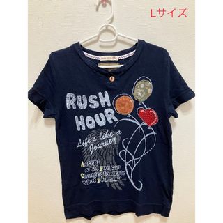 ラッシュアワー(RUSH HOUR)のレディース　トップス　Lサイズ(Tシャツ(半袖/袖なし))