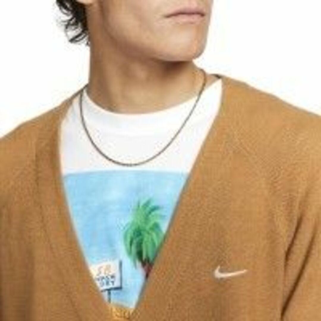 NIKE(ナイキ)の新品 NIKE SB XLサイズ ナイキ カーディガン ブラウン 茶色 メンズのトップス(カーディガン)の商品写真