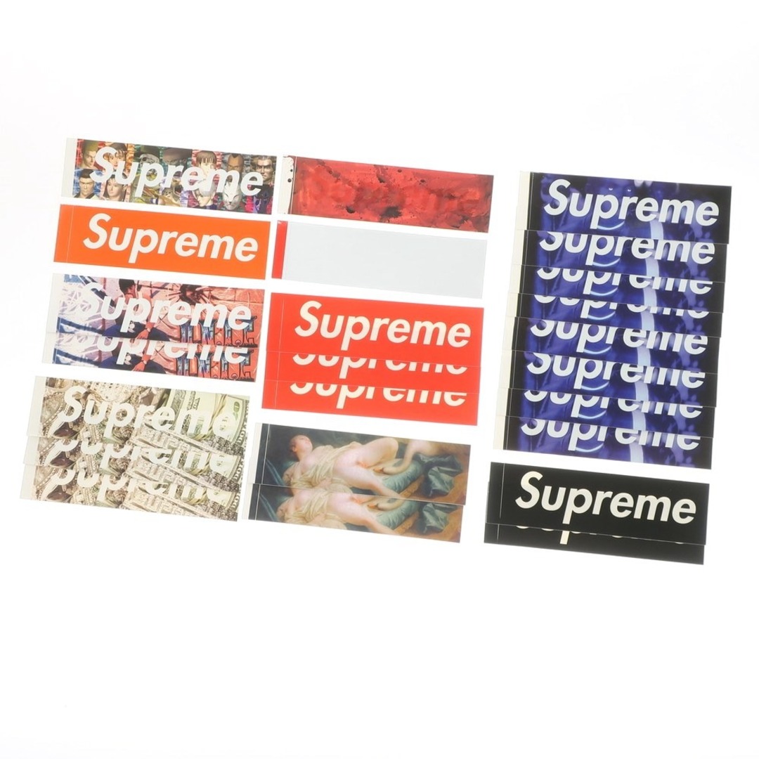 Supreme(シュプリーム)の【中古】シュプリーム Supreme BOX LOGO ステッカー24枚セット マルチカラー【メンズ】 インテリア/住まい/日用品のインテリア小物(その他)の商品写真