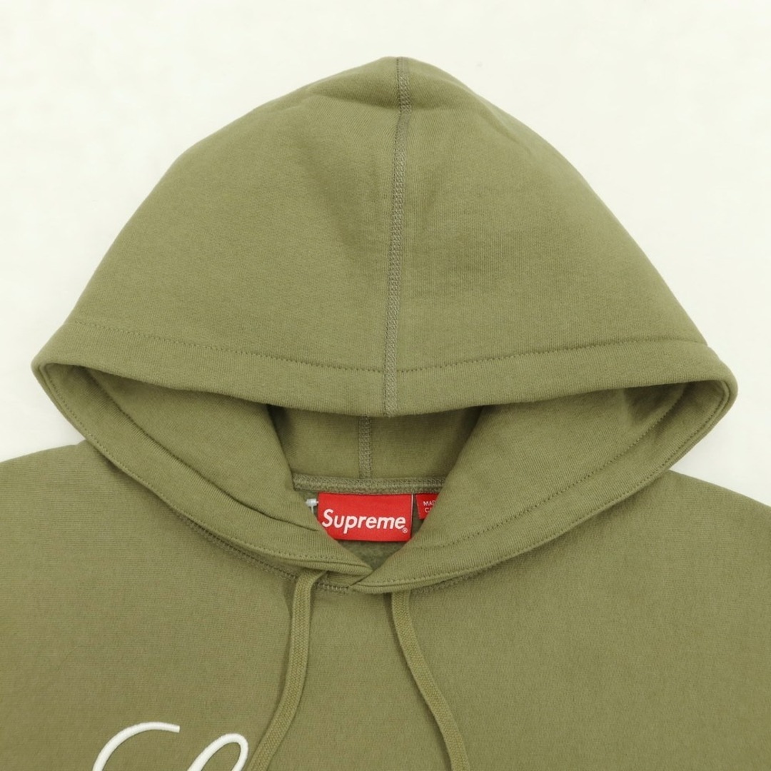 新品 タグ付き supreme  オリーブ M パーカー