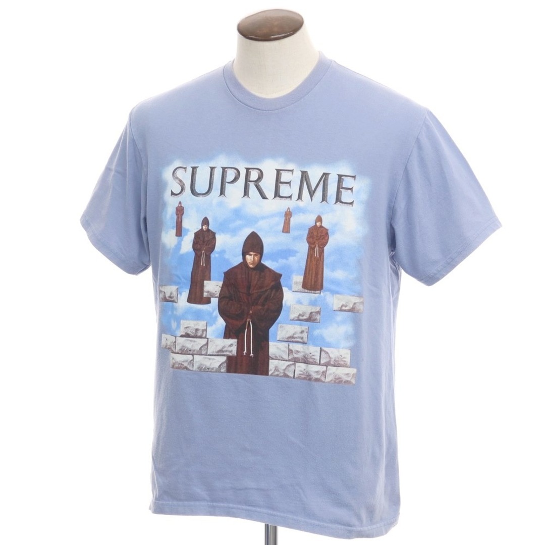 シュプリーム Supreme 2019年秋冬 Levitation Tee プリント 半袖Ｔシャツ グレイッシュブルー【サイズL】【メンズ】