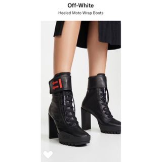 オフホワイト(OFF-WHITE)のOFF-WHITE オフホワイト ブーツ レディース 36 (ブーツ)