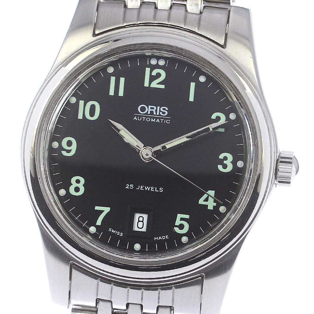 オリス ORIS 7509 デイト 自動巻き メンズ _776399