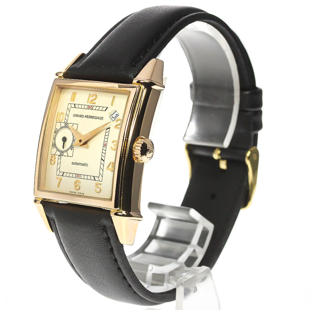 ジラール・ペルゴ GIRARD-PERREGAUX Ref.25932 ヴィンテージ K18PG 自動巻き メンズ 良品 _746693