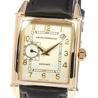 ジラール・ペルゴ GIRARD-PERREGAUX Ref.25932 ヴィンテージ K18PG 自動巻き メンズ 良品 _746693