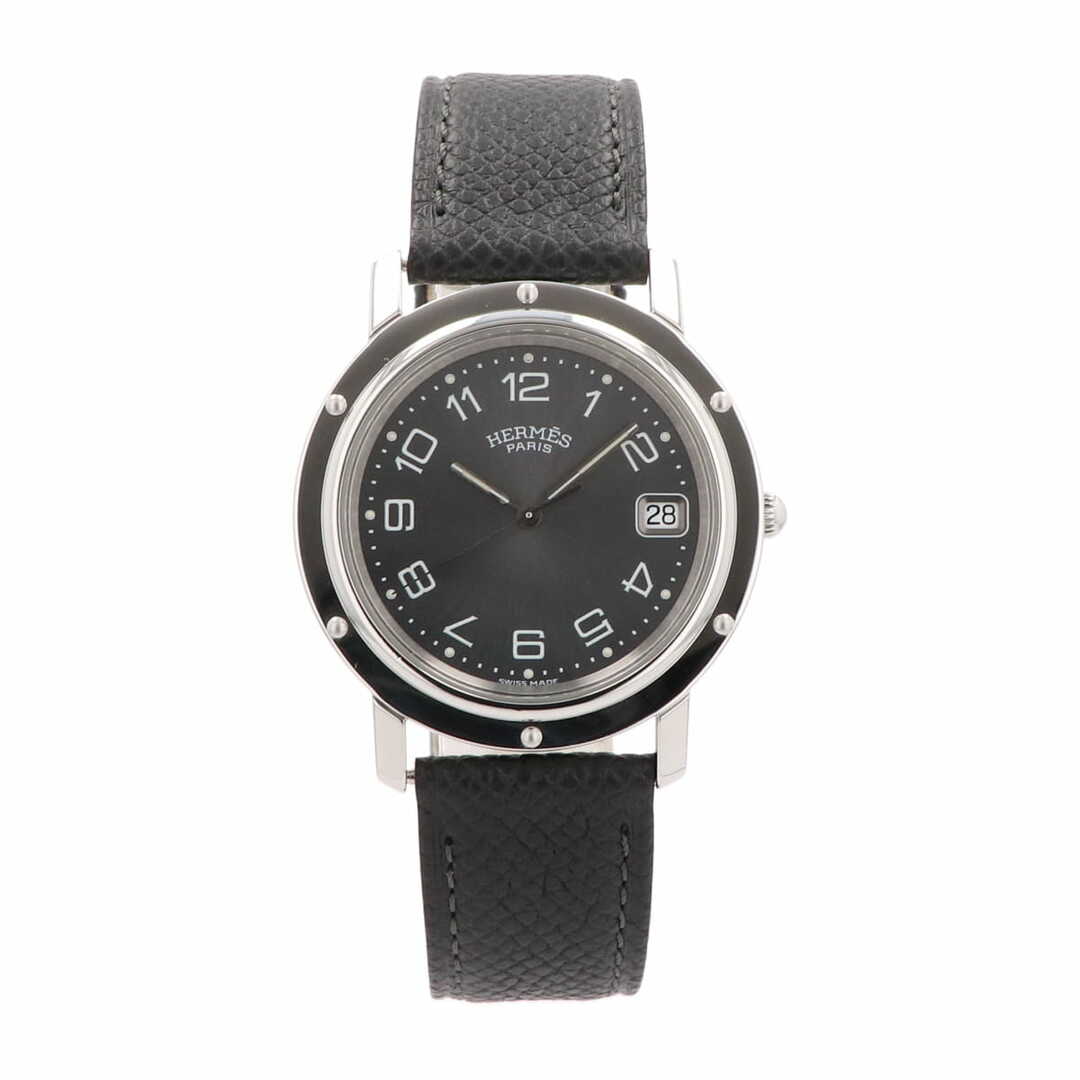 Hermes - エルメス クリッパー CL6.710 クォーツ メンズ 【中古】の