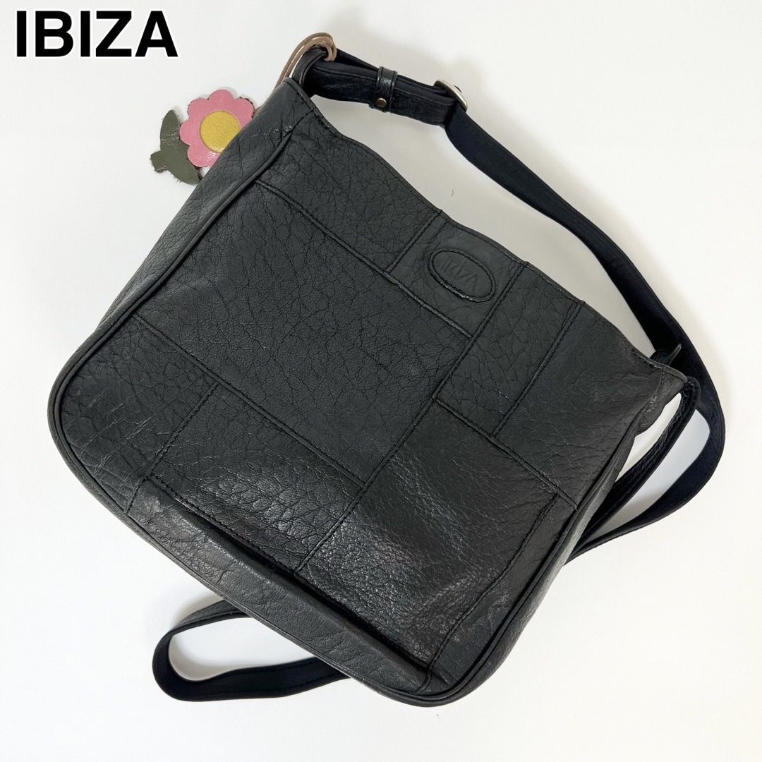 23J04 IBIZA イビザ ショルダーバッグ レザー 本革